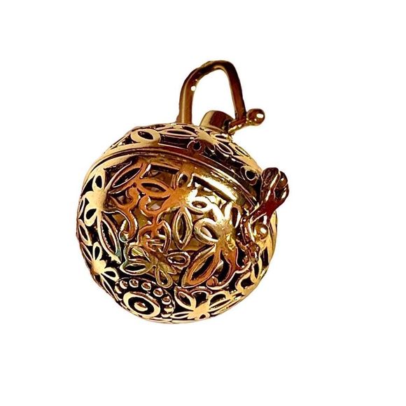 Pregnancy Pendant Mexican Bola Chime for Mother & Baby (Gold) - Picture 7 of 7